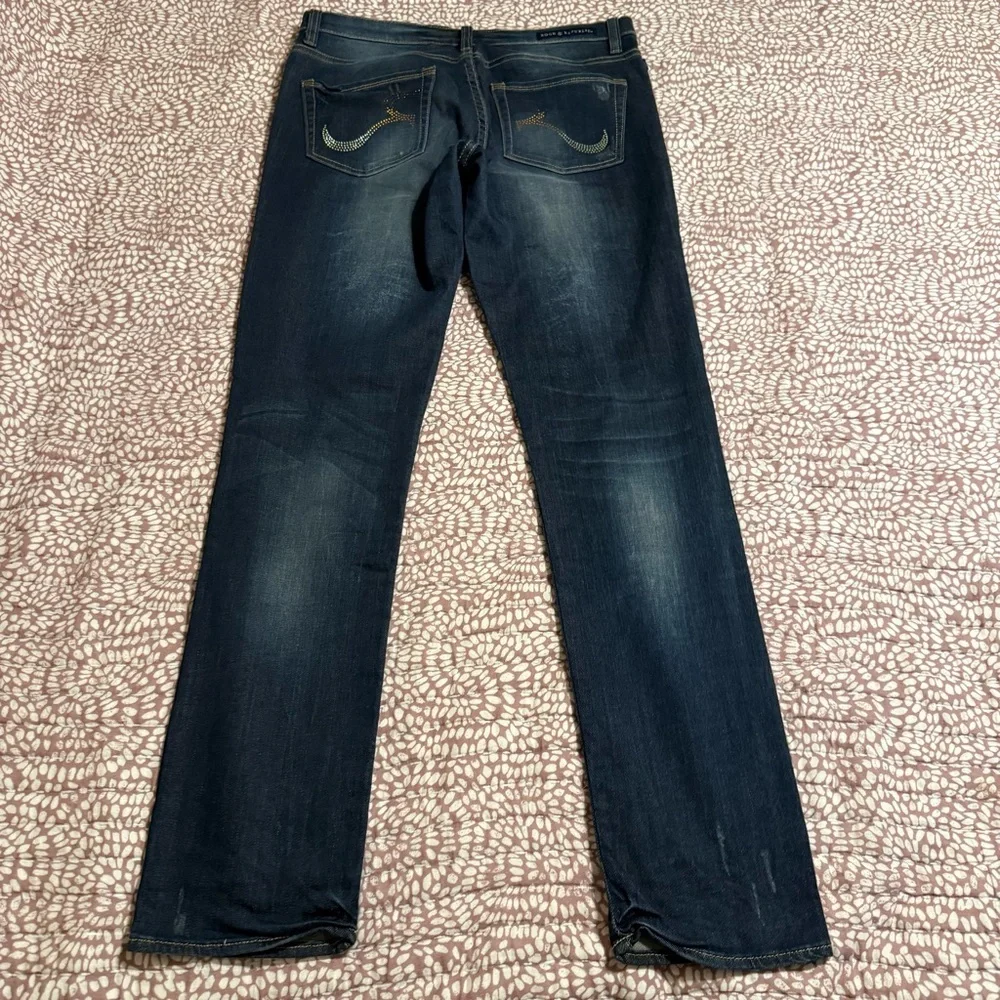 Rock & Republic Dark Blue Skinny Jeans‎